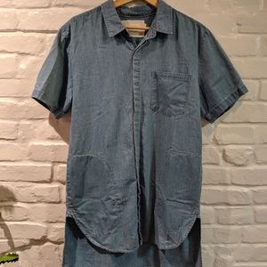 Reign Storm Denim Button-Up Shirt